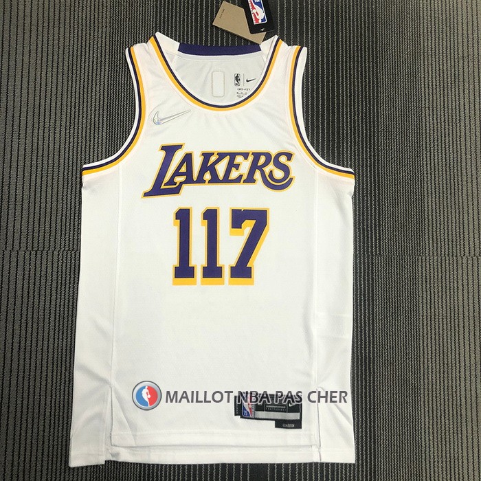 Maillot Los Angeles Lakers x X-box Master Chief NO 117 Blanc